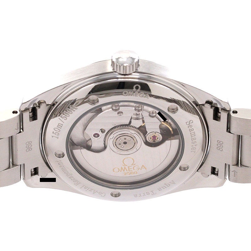 【中古】OMEGA SEAMASTER AQUA TERRA 150M CO-AXIAL CHRONOMETER 39.2MM オメガ シーマスター アクアテラ 150M コーアクシャル クロノメーター 39.2MM 2503.50.00