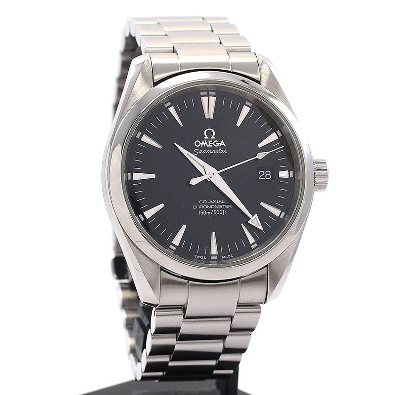 【中古】OMEGA SEAMASTER AQUA TERRA 150M CO-AXIAL CHRONOMETER 39.2MM オメガ シーマスター アクアテラ 150M コーアクシャル クロノメーター 39.2MM 2503.50.00