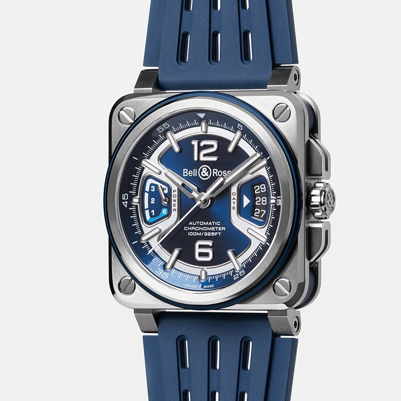 Bell & Ross BR-X3 BLUE STEEL ベル&ロス BR-X3 ブルー スティール BRX3R-BLU-ST/SRB