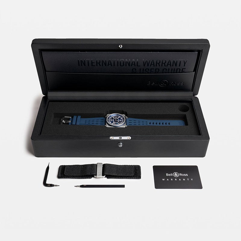 Bell & Ross BR-X3 BLUE STEEL ベル&ロス BR-X3 ブルー スティール BRX3R-BLU-ST/SRB