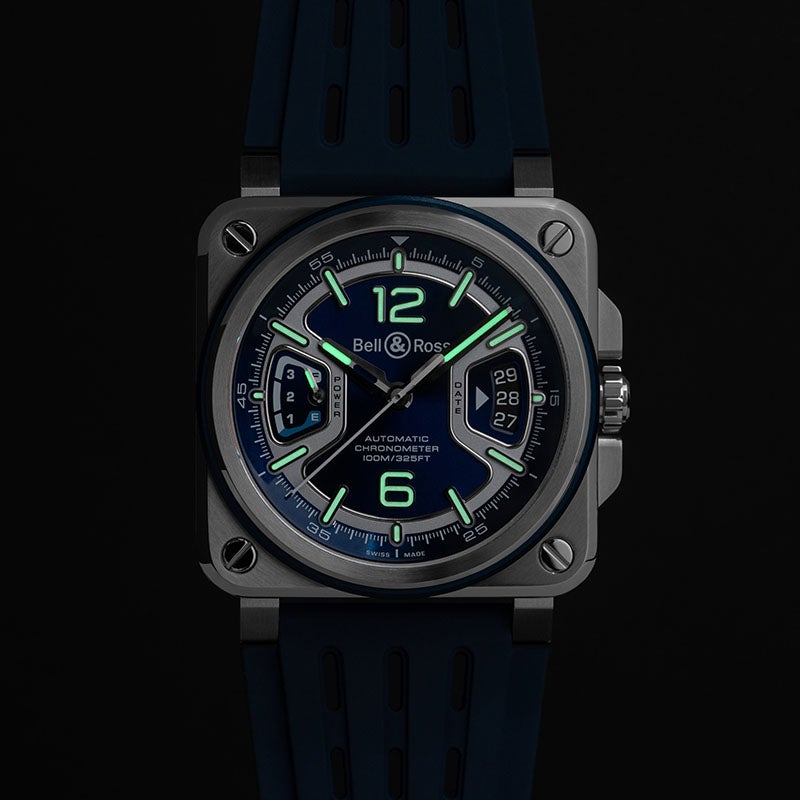 Bell & Ross BR-X3 BLUE STEEL ベル&ロス BR-X3 ブルー スティール BRX3R-BLU-ST/SRB