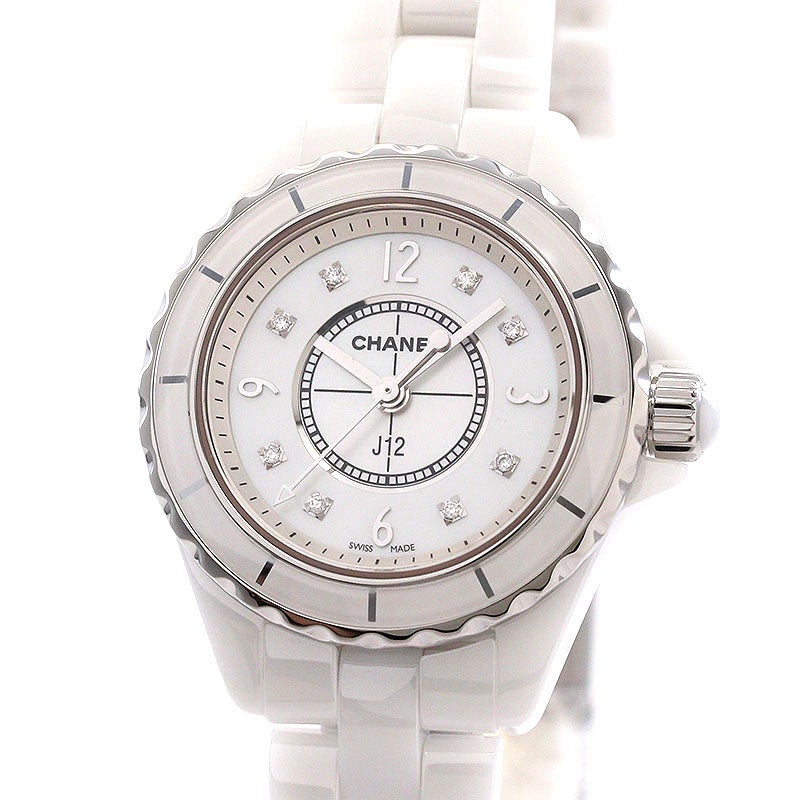 【中古】CHANEL J12 WHITE CERAMIC 29MM シャネル J12 ホワイトセラミック 29MM H2570