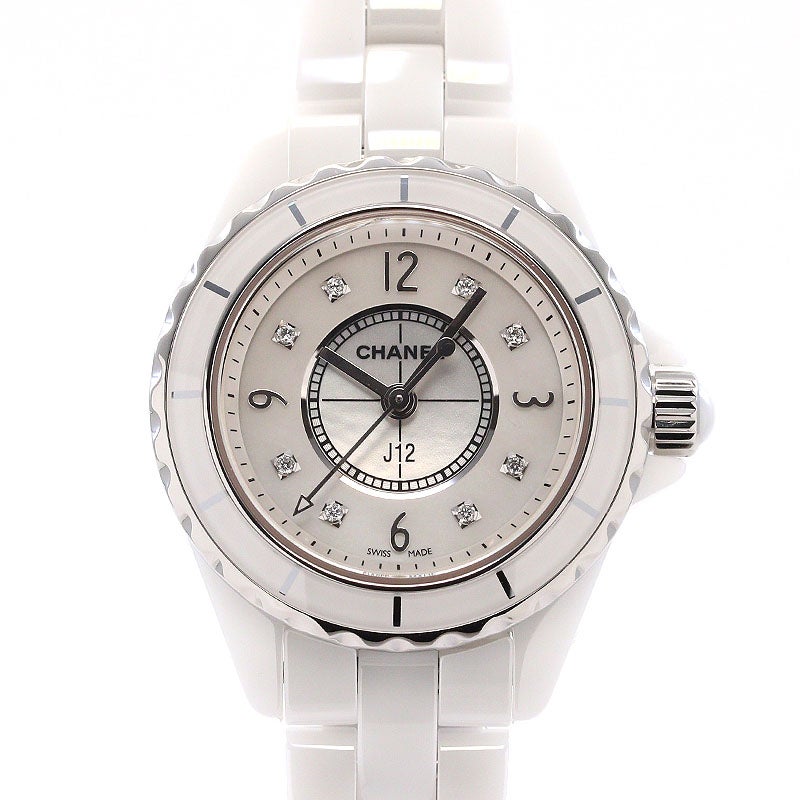 【中古】CHANEL J12 WHITE CERAMIC 29MM シャネル J12 ホワイトセラミック 29MM H2570