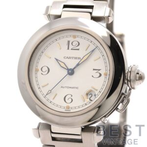 【中古】CARTIER PASHA C DE CARTIER 35MM カルティエ パシャ C ドゥ カルティエ 35MM W31015M7