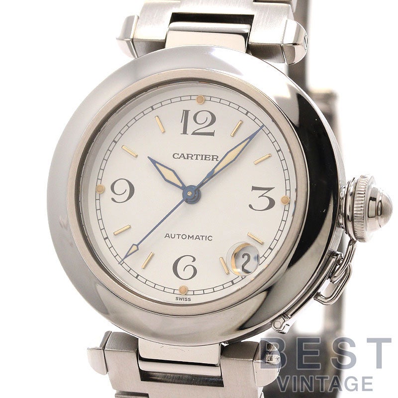 【中古】CARTIER PASHA C DE CARTIER 35MM カルティエ パシャ C ドゥ カルティエ 35MM W31015M7