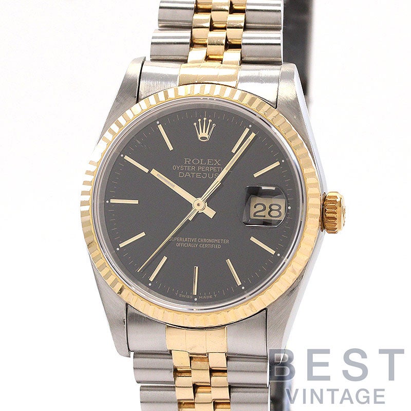 【中古】ROLEX OYSTER PERPETUAL DATEJUST 36 ロレックス オイスターパーペチュアル デイトジャスト 36 M16233