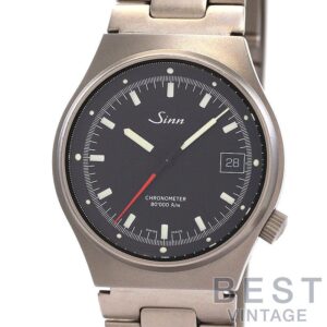 【中古】SINN 244.TI CHRONOMETER ジン 244.TI クロノメーター 244.TI.I