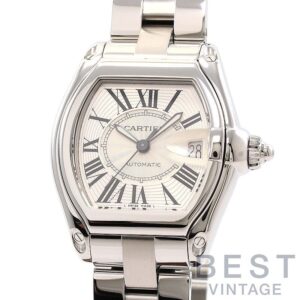 【中古】CARTIER ROADSTER DE CARTIER LARGE MODEL カルティエ ロードスター ドゥ カルティエ LM W62025V3