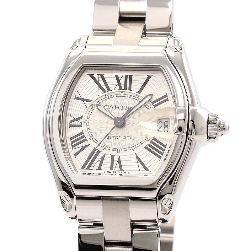 【中古】CARTIER ROADSTER DE CARTIER LARGE MODEL カルティエ ロードスター ドゥ カルティエ LM W62025V3