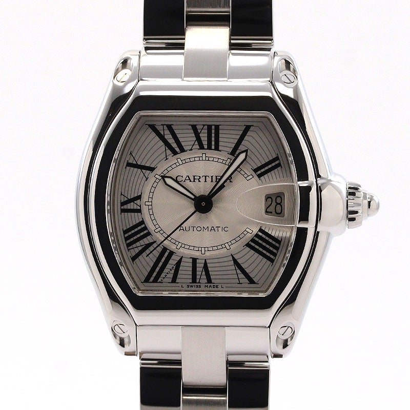 【中古】CARTIER ROADSTER DE CARTIER LARGE MODEL カルティエ ロードスター ドゥ カルティエ LM W62025V3