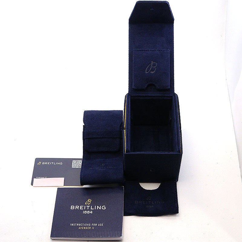 【中古】BREITLING AVENGER II BLUE IMPULSE JAPAN LIMITED EDITION ブライトリング アベンジャーII ブルーインパルス 日本限定 A133811A/A811/170A (A339ABIPSS)