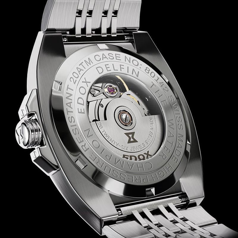 EDOX DELFIN THE ORIGINAL 1973 AUTOMATIC エドックス デルフィン オリジナル 1973 オートマティック 80142-3M-AIN
