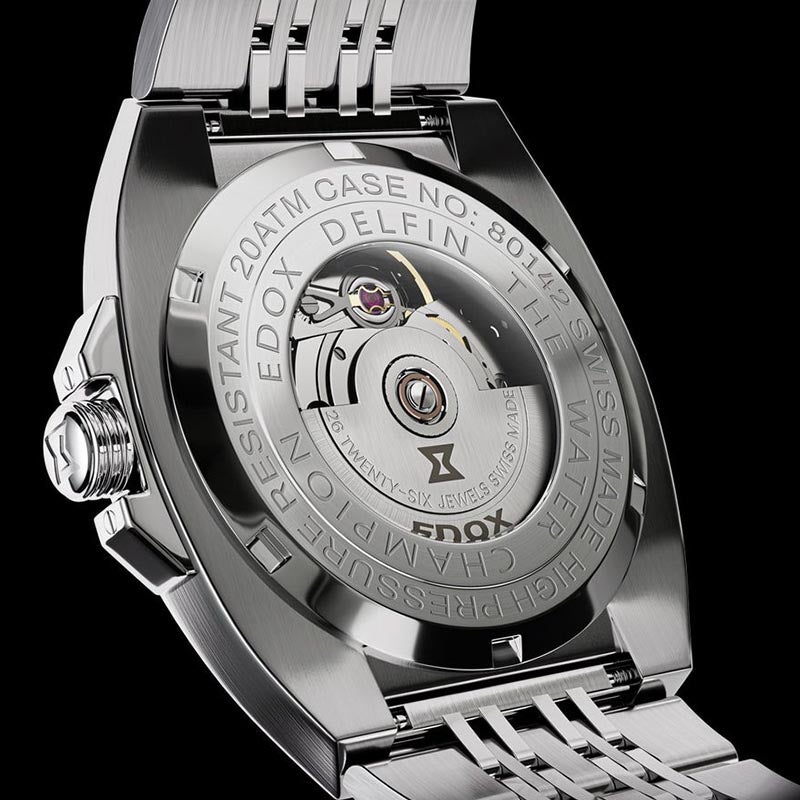 EDOX DELFIN THE ORIGINAL 1973 AUTOMATIC エドックス デルフィン オリジナル 1973 オートマティック 80142-3M-NIN