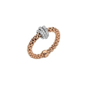 FOPE PRIMA COLLECTION FLEX'IT フォッペ プリマ コレクション フレグジット リング M ダイヤモンドパヴェ 74408AX_PB_R_BBB_00M