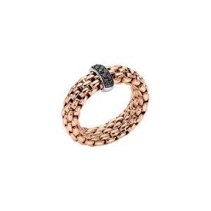 FOPE VENDOME COLLECTION FLEX'IT フォッペ ヴァンドーム コレクション フレグジット リング M ブラックダイヤモンド 55902AX_BN_R_X1X_00M