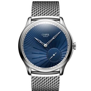 CZAPEK Promenade Guilloche Soleil Bleu Nuit チャペック プロムナード ギョーシェ ソレイユ ブルー ニュイ CZPROM_BN