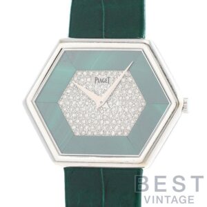 【中古】PIAGET LEGEND HEXAGONAL WATCH MALACHITE & DIAMONDS DIAL ピアジェ レジェンド ヘキサゴン ウォッチ マラカイト & ダイヤモンド ダイヤル 9578