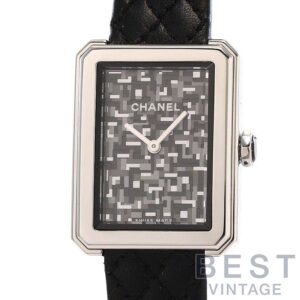 【中古】CHANEL BOY FRIEND NEO TWEED シャネル ボーイフレンド ネオ ツイード H6679