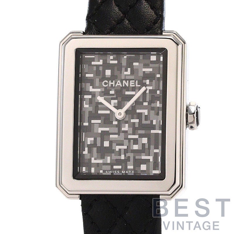 【中古】CHANEL BOY FRIEND NEO TWEED シャネル ボーイフレンド ネオ ツイード H6679