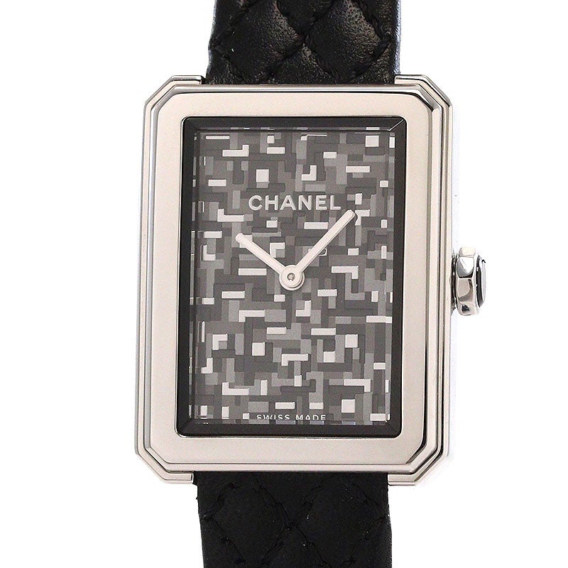 【中古】CHANEL BOY FRIEND NEO TWEED シャネル ボーイフレンド ネオ ツイード H6679
