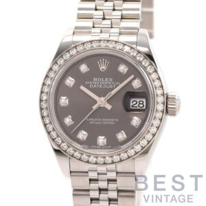 【中古】ROLEX OYSTER PERPETUAL LADY-DATEJUST 28 ロレックス オイスター パーペチュアル レディ デイトジャスト 28 M279384RBR-0017