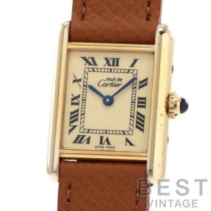 【中古】CARTIER MUST TANK SMALL MODEL VERMEIL カルティエ マスト タンク SM ヴェルメイユ W1003153