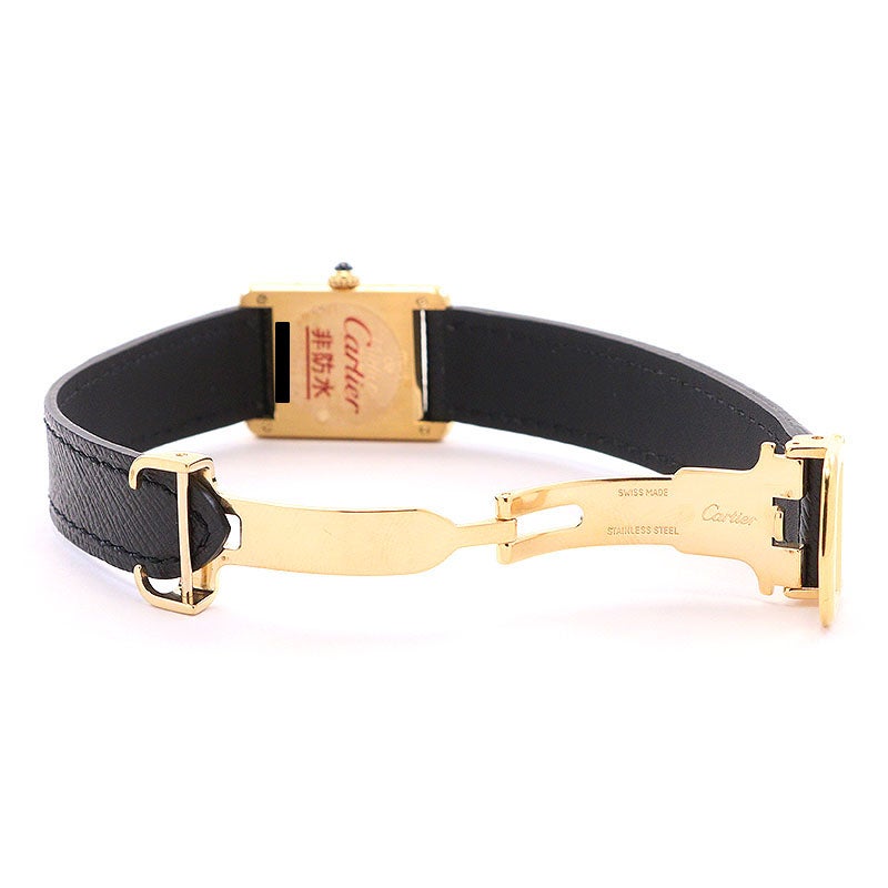 【中古】CARTIER MUST TANK SMALL MODEL VERMEIL カルティエ マストタンク SM ヴェルメイユ W1009654