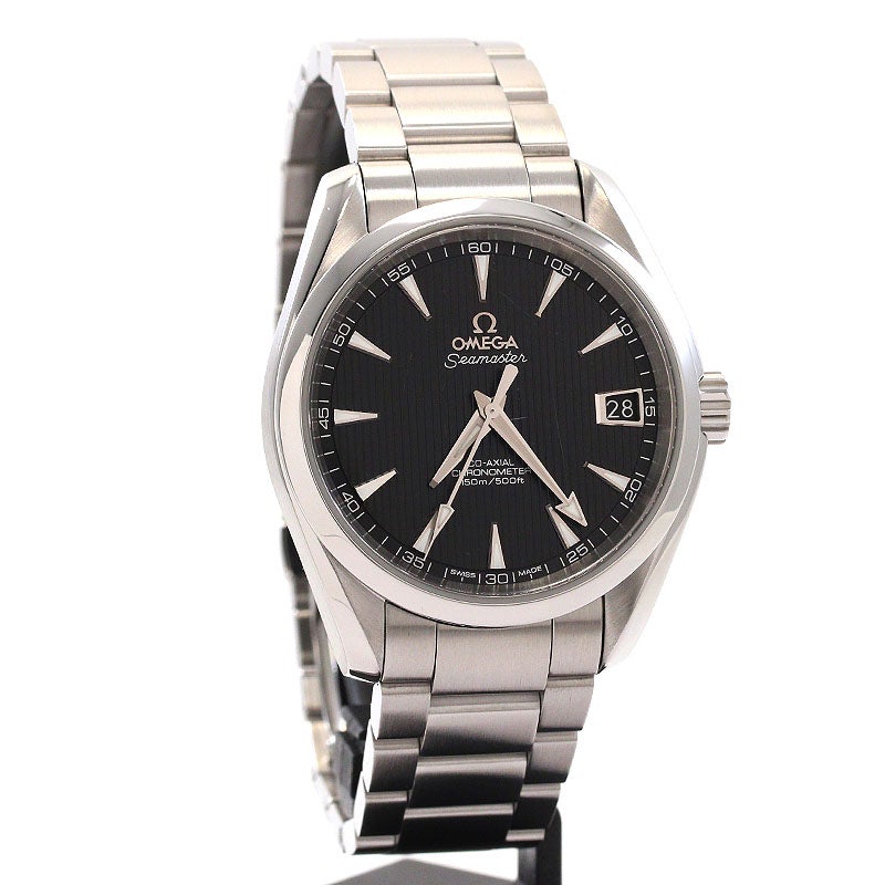 【中古】OMEGA SEAMASTER AQUA TERRA 150M CO-AXIAL CHRONOMETER オメガ シーマスター アクアテラ 150M コーアクシャル クロノメーター 38.5MM 231.10.39.21.01.001