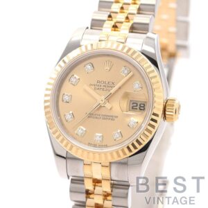 【中古】ROLEX OYSTER PERPETUAL LADY-DATEJUST 26 ロレックス オイスターパーペチュアル レディ デイトジャスト 26 M179173-0093 (179173G)