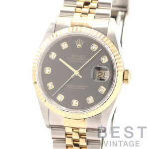 【中古】ROLEX OYSTER PERPETUAL DATEJUST 36 ロレックス オイスターパーペチュアル デイトジャスト 36 M16233-0028 (16233G)