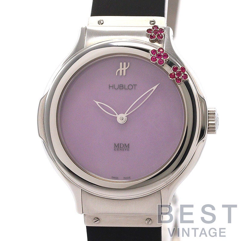 【中古】HUBLOT MDM FLOWERS ウブロ MDM フラワーズ 1420.AME.1