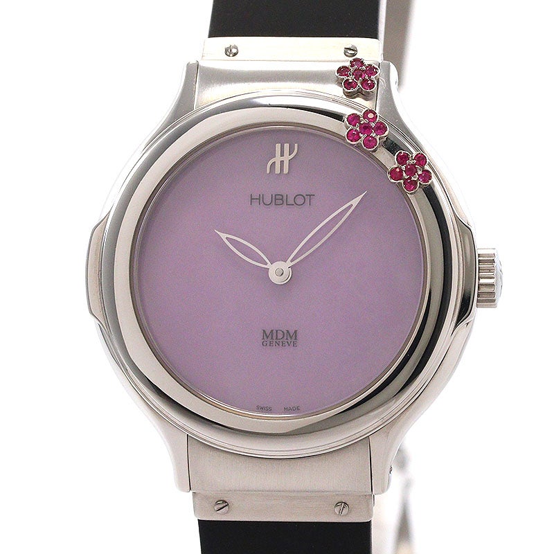 【中古】HUBLOT MDM FLOWERS ウブロ MDM フラワーズ 1420.AME.1