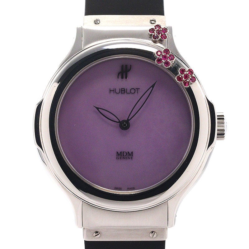 【中古】HUBLOT MDM FLOWERS ウブロ MDM フラワーズ 1420.AME.1