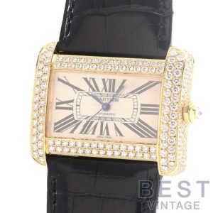 【中古】CARTIER TANK DIVAN LARGE MODEL カルティエ タンク ディヴァン LM WA301670