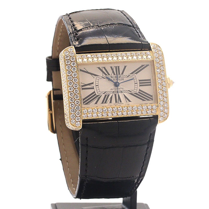 【中古】CARTIER TANK DIVAN LARGE MODEL カルティエ タンク ディヴァン LM WA301670