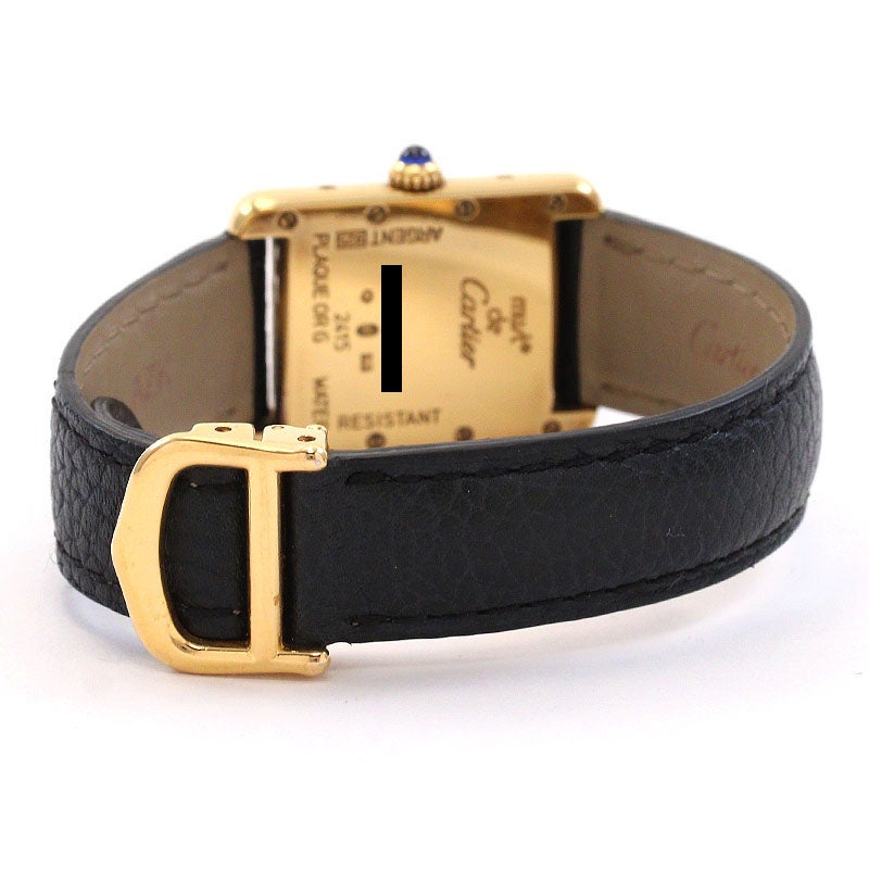 【中古】CARTIER MUST TANK SMALL MODEL VERMEIL カルティエ マスト タンク SM ヴェルメイユ W1017354