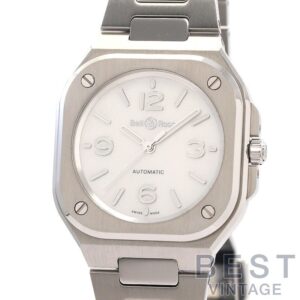 【中古】BELL & ROSS BR-05 36MM MOTHER OF PEARL STEEL ベル&ロス BR05 36MM マザー・オブ・パール スティール BR05A-S-MP-ST/SST