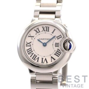 【中古】CARTIER BALLON BLEU DE CARTIER 28MM カルティエ バロン ブルー ドゥ カルティエ 28MM W69010Z4