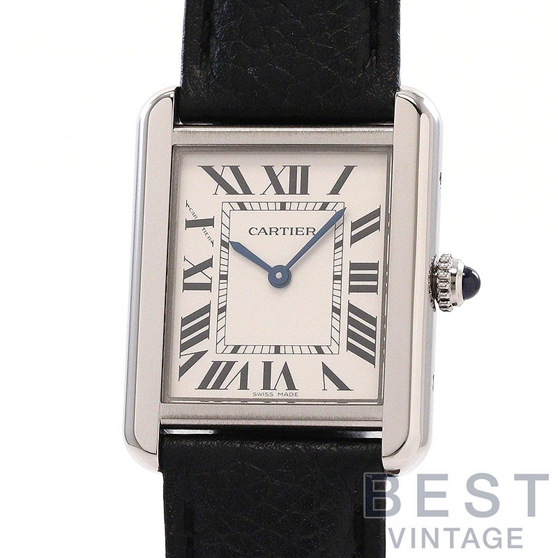 【中古】CARTIER TANK SOLO SMALL MODEL カルティエ タンク ソロ SM WSTA0030