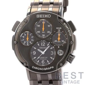 【中古】SEIKO KINETIC CHRONOGRAPH 2nd MODEL セイコー キネティック クロノグラフ セカンドモデル SBXZ003 (9T82-0A40)