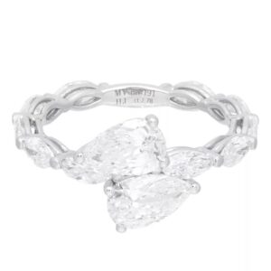 MARCO VALENTE Iconic collection Mirror ring マルコ・ヴァレンテ アイコニック コレクション ミラー リング MV-R21BL-PS-W