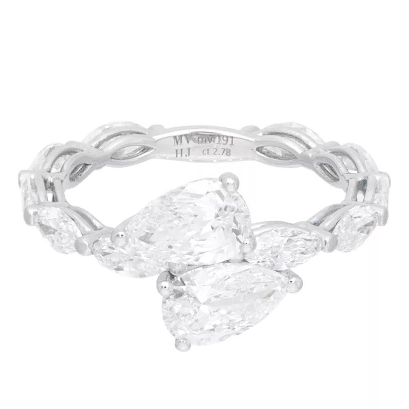 MARCO VALENTE Iconic collection Mirror ring マルコ・ヴァレンテ アイコニック コレクション ミラー リング MV-R21BL-PS-W