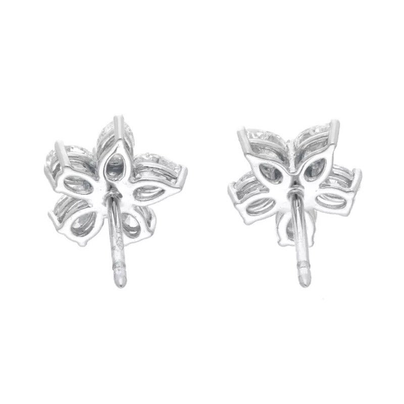 MARCO VALENTE Iconic collection Flower earrings マルコ・ヴァレンテ アイコニック コレクション フラワー イヤリング MV-EAFLO02-W