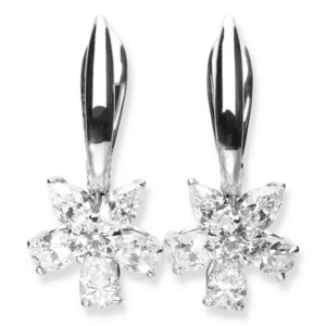 MARCO VALENTE Iconic collection Flower earrings マルコ・ヴァレンテ アイコニック コレクション フラワー イヤリング MV-EAFLO01-W