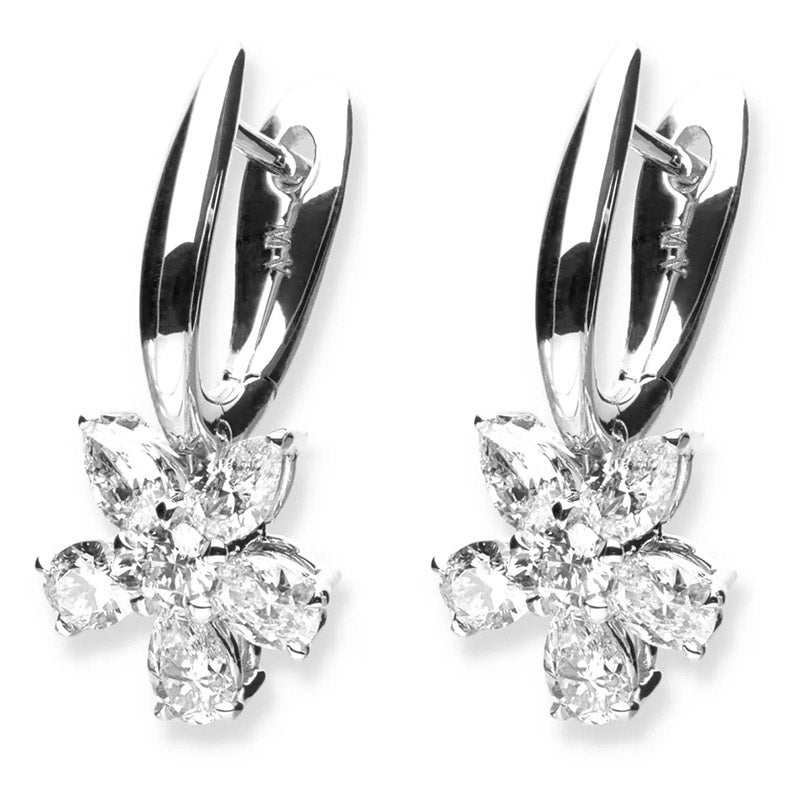 MARCO VALENTE Iconic collection Flower earrings マルコ・ヴァレンテ アイコニック コレクション フラワー イヤリング MV-EAFLO01-W