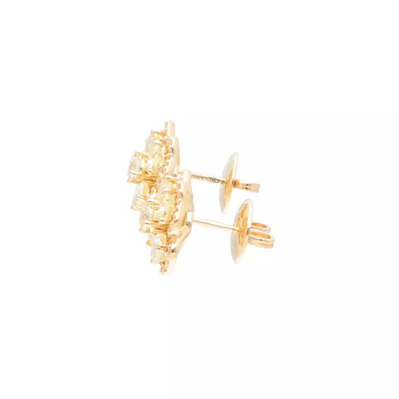 MARCO VALENTE Iconic collection Four-leaf clover earrings マルコ・ヴァレンテ アイコニック コレクション フォーリーフ クローバー イヤリング MV-EACLO04CS-Y