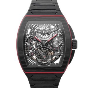 BIANCHET ULTRAFINO TONNEAU CARBON SKELETON RED ビアンシェ ウルトラフィーノ・トノー スケルトン カーボン レッド UFFTSKCBRD