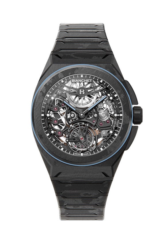 BIANCHET ULTRAFINO ROTONDO CARBON SKELETON SKY BLUE ビアンシェ ウルトラフィーノ・ロトンド スケルトン カーボン スカイブルー RDUFFTSKCBSB