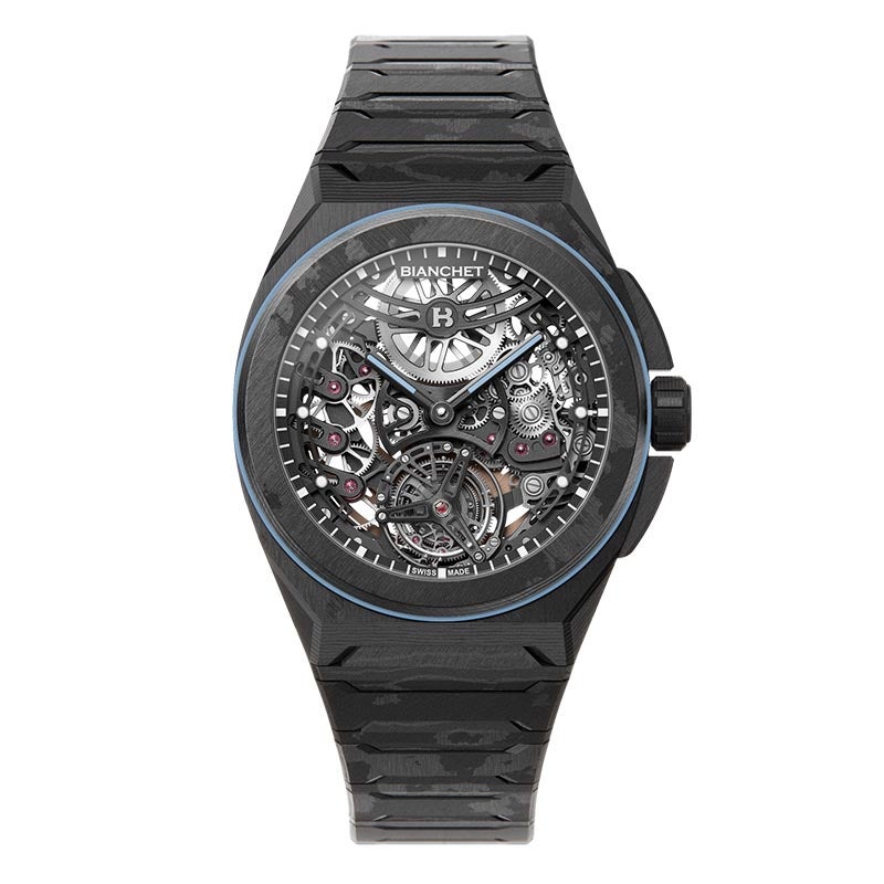 BIANCHET ULTRAFINO ROTONDO CARBON SKELETON SKY BLUE ビアンシェ ウルトラフィーノ・ロトンド スケルトン カーボン スカイブルー RDUFFTSKCBSB