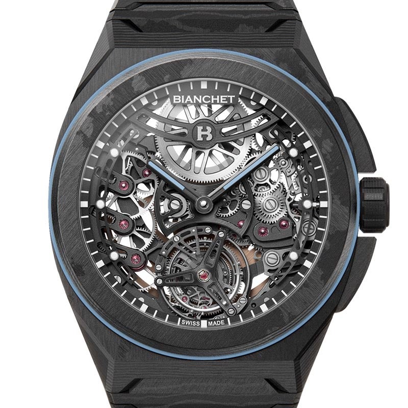 BIANCHET ULTRAFINO ROTONDO CARBON SKELETON SKY BLUE ビアンシェ ウルトラフィーノ・ロトンド スケルトン カーボン スカイブルー RDUFFTSKCBSB